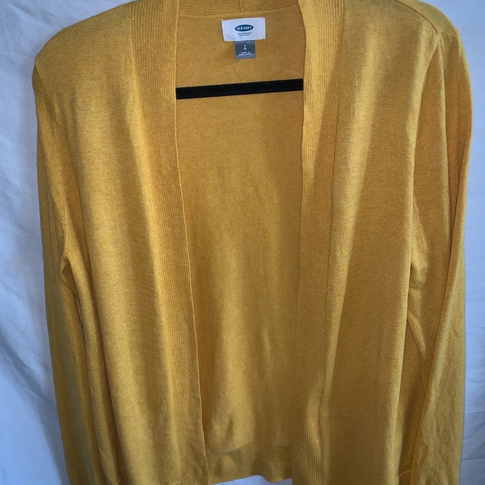 Ochre color sweater